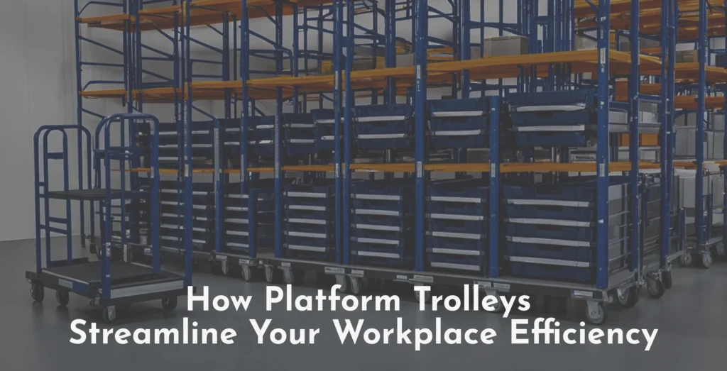 The Versatility of Platform Trolleys: How They Streamline Your Workplace Efficiency