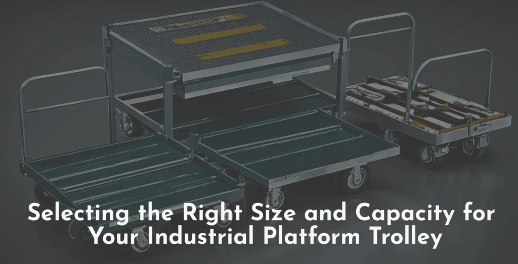 How to Select the Right Size and Capacity for Your Industrial Platform Trolley