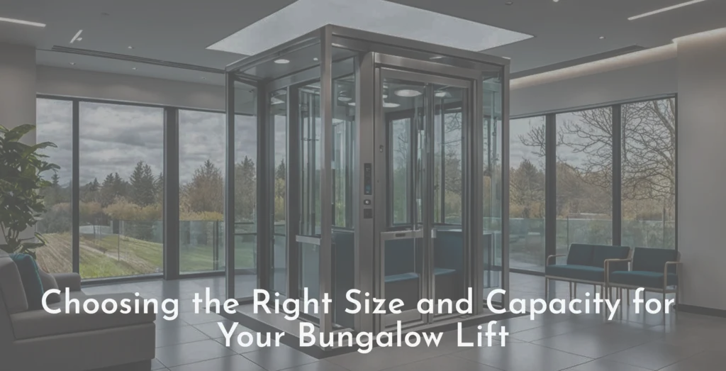 Choosing the Right Size and Capacity for Your Bungalow Lift