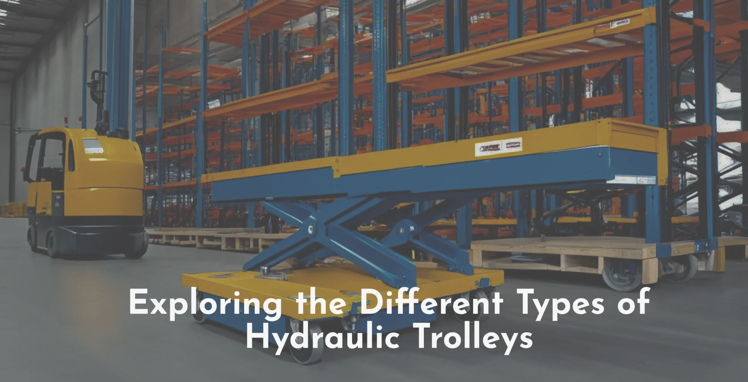 Exploring the Different Types of Hydraulic Trolleys